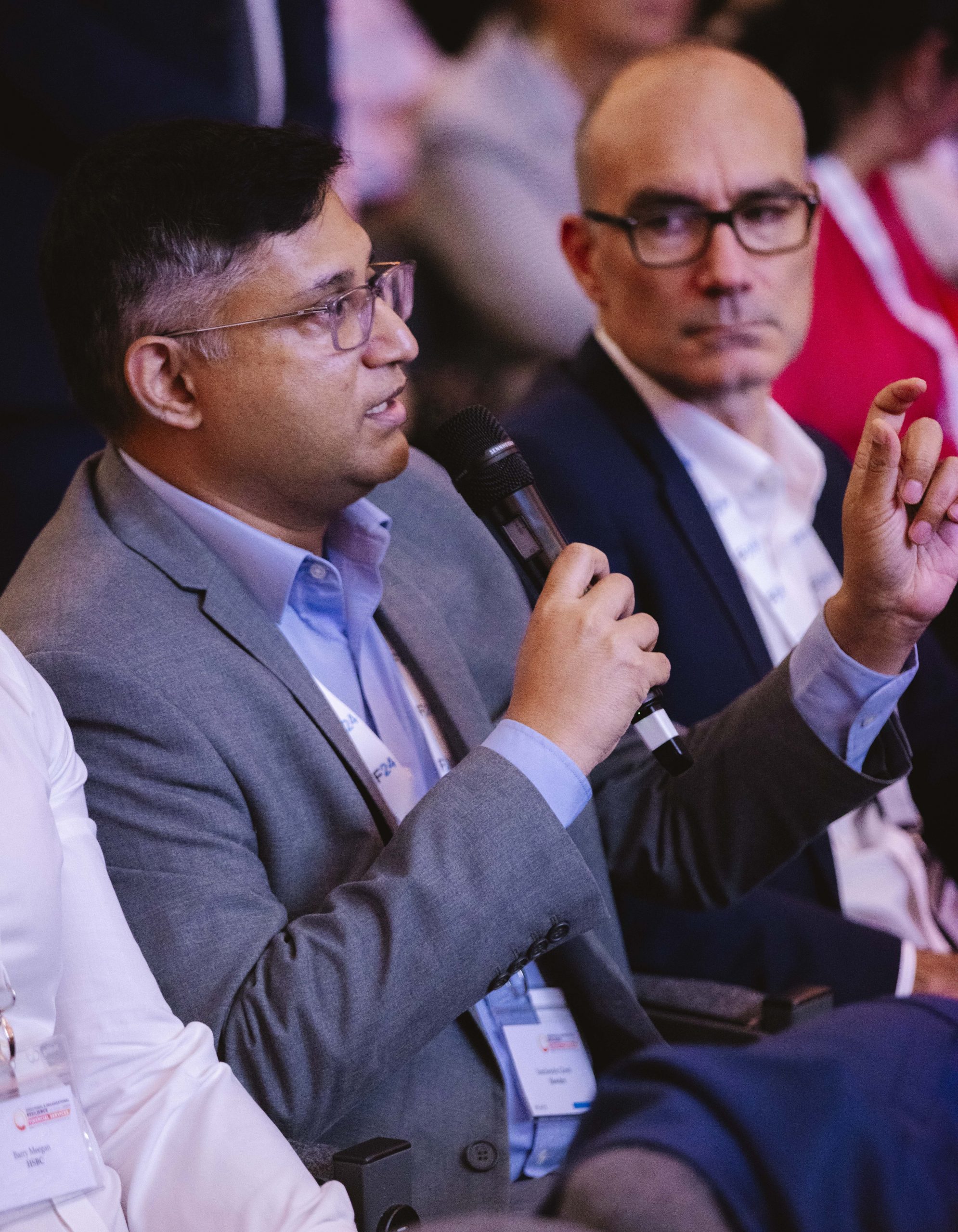 Conference audience session
